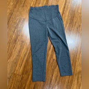 Gray Maternity Pants - L